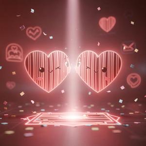 Bützchen-Barcode (Valentinstag Edition – Duet Version)