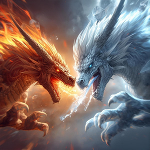 炎氷交響（えんぴょうこうきょう） – 竜と狼の終焉