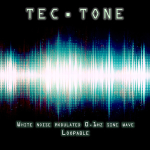 White noise modulated 0.1hz sine wave (Loopable)