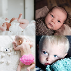 温和休息的宝贝梦想