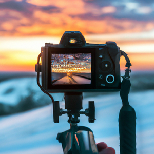 Фотографирую закат