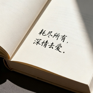 耗尽所有深情去爱