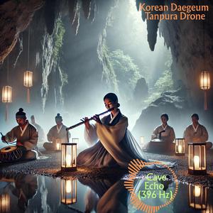 Korean Daegeum Sleep Meditation Tanpura Drone Cave Echo (396 Hz)