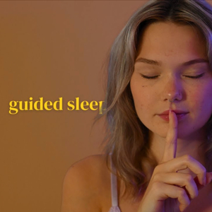 ASMR calming guided sleep meditation