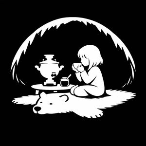 Девочка и коврик