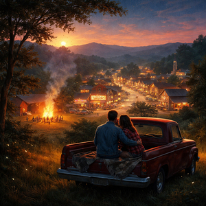 Small Town Firelight