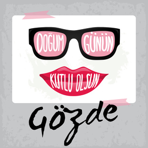 Doğum Günün Kutlu Olsun Gözde