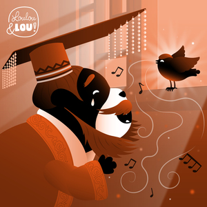 Een vogeltje op bezoek