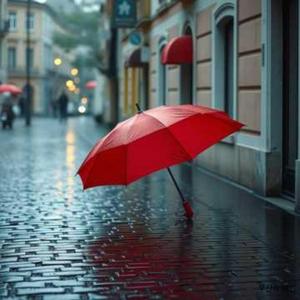 우산속 여인이여