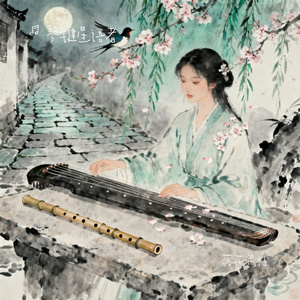 落花满袖