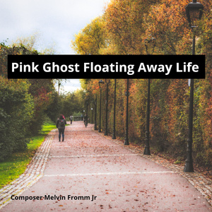 Pink Ghost Floating Away Life