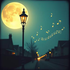 깊은 어둠의 밤 로파이 재즈 에이아이음악