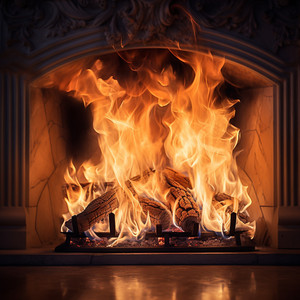 Calidez De La Sintonía Del Fuego