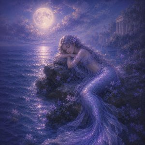 The Mermaid's Garden of Sea Flowers