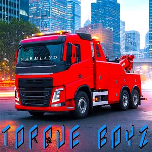 Tungbärgare Byggd På Volvo FH Lastbil Som Bärgningsbil (Inget Jobb Är För Svårt Med Vinsch och Block, Stropp och Kättingar - Vi Är Vägens Hjältar Med Blixtljus Tända Tar Vi Din Hand)