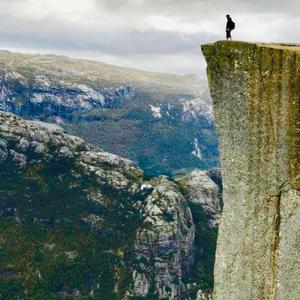 Jump From Prekestolen