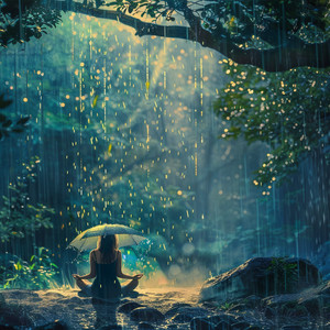 Meditación De Lluvia Que Fluye