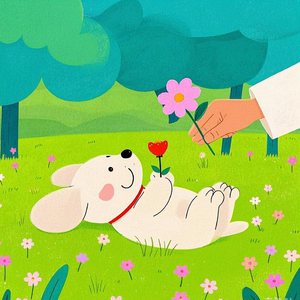 我要采一朵花送给躺赢狗