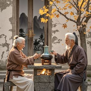 老友醉山河-赵颖