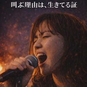 叫ぶ理由は、生きてる証