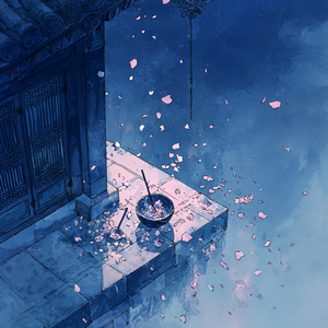 그 어깨엔 아직 봄빛이 더 어울렸는데