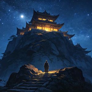 夜宿山诗
