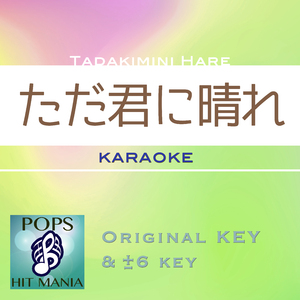 ただ君に晴れ(カラオケ)