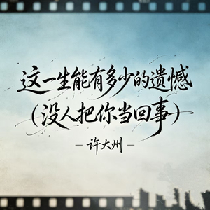 这一生能有多少的遗憾(没人把你当回事)