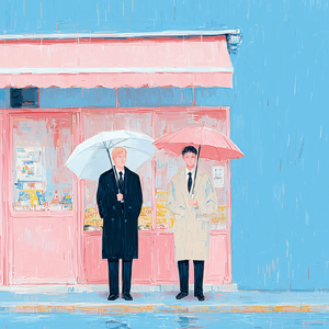 真夏のスコール