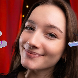 Wet mouth sounds or dry mouth sounds