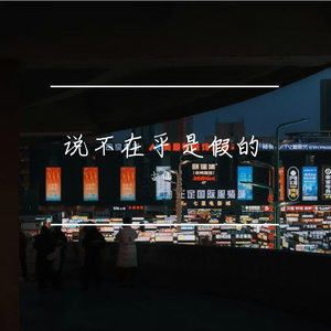 说不在乎是假的