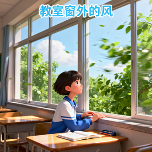 教室窗外的风