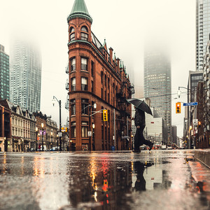 Rainfull Walk in the City, Pt. 1