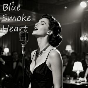 Blue Smoke Heart