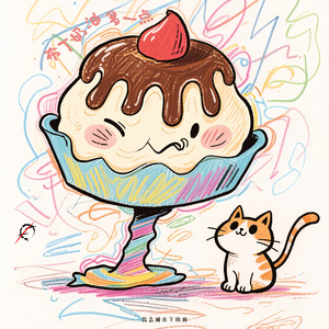 布丁奶油多一点点哦