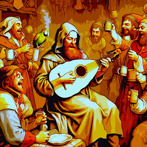 Magic Flute of Medieval Tavern