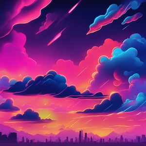 Neon Skies