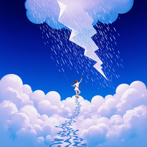 С тучки на тучку