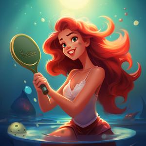 at Pickleball (Part of Your World Parody)