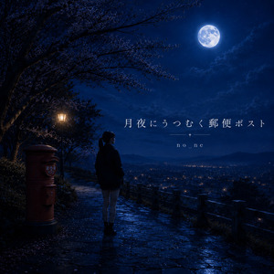 月夜にうつむく郵便ポスト