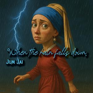 When the rain falls down.