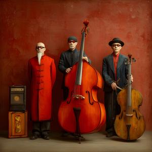 Three Chinese With A Double Bass