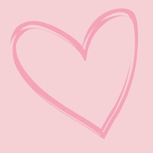 heart-shaped dotted lines