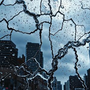 雨のフラクタル