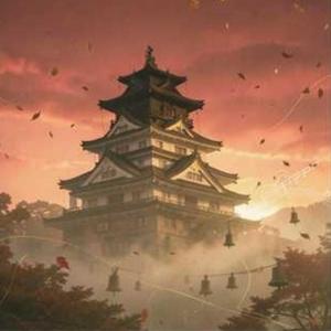 紅葉燃ゆる彦根城