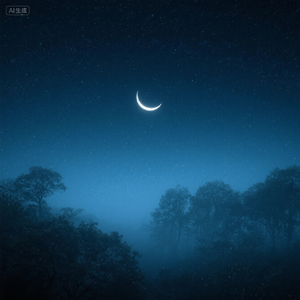 星光洒河面