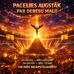 Pacelies augstāk par debesu malu