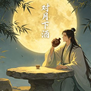 对月下酒