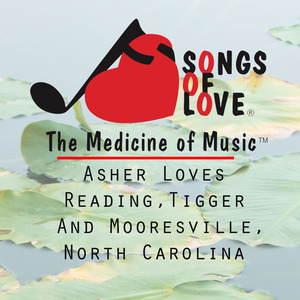 Asher Loves Reading,Tigger and Mooresville, North Carolina
