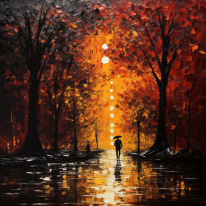 El Abrazo De La Lluvia Tranquila En Soledad